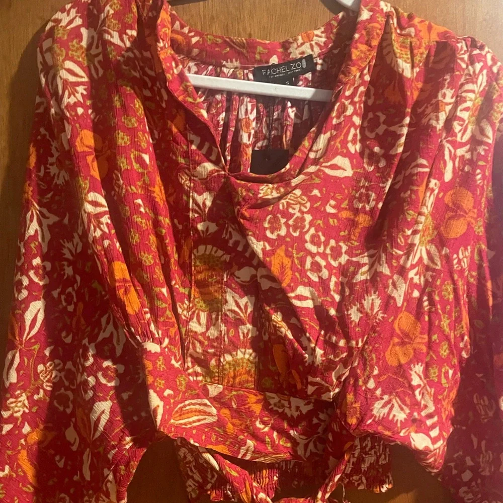 Rachel Zoe cropped top - Picture 3 of 6